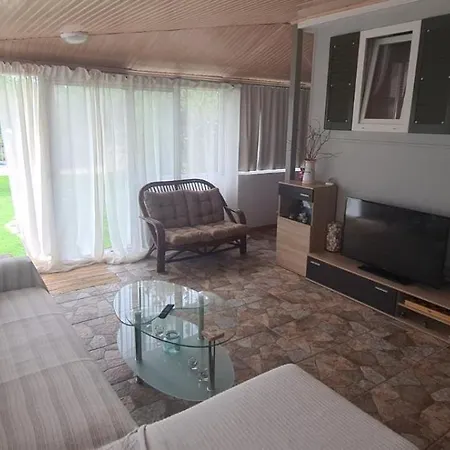 Beachside Mobile With Private Yard Holiday home Stamatopoulaiika